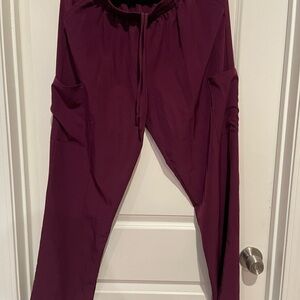 Burgundy Jogger Pants